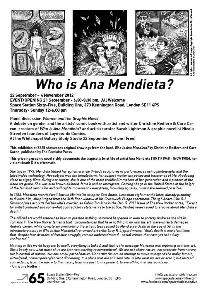 Ana Mendiata Press Release